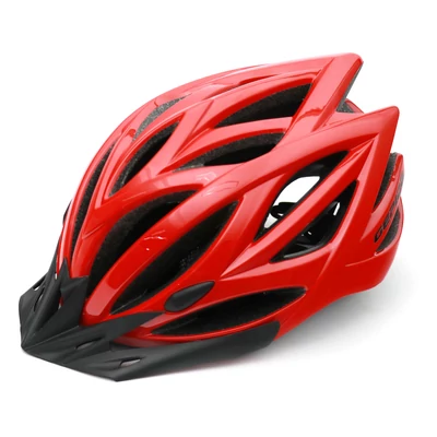 MTB BICYCLE HELMET RED